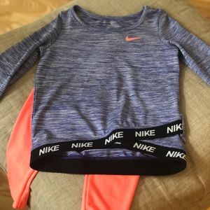 Nike Dri-Fit Top and Pants Activewear Set